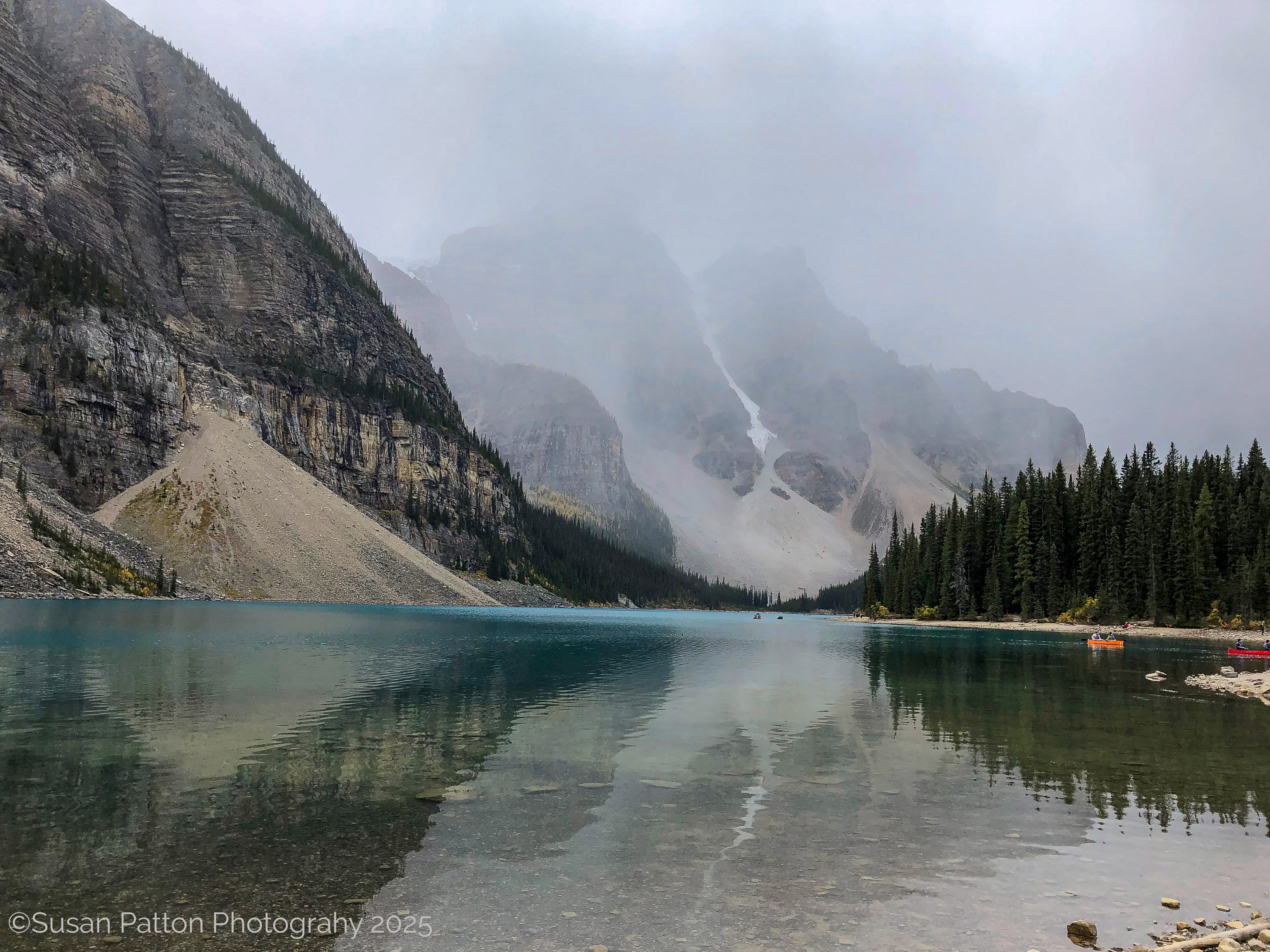 Moraine Lake photograph taken by Susan Patton