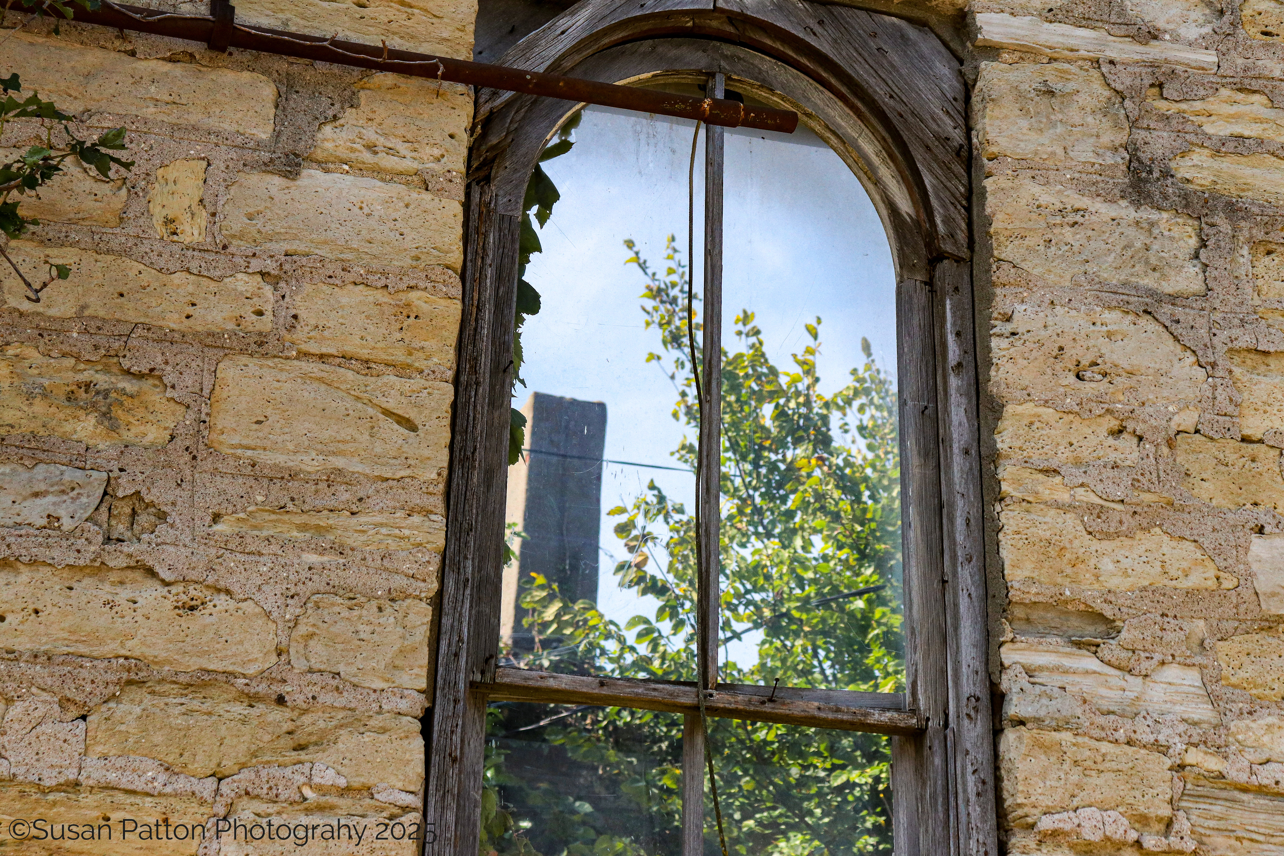 Eskridge Kansas Window photograph taken by Susan Patton