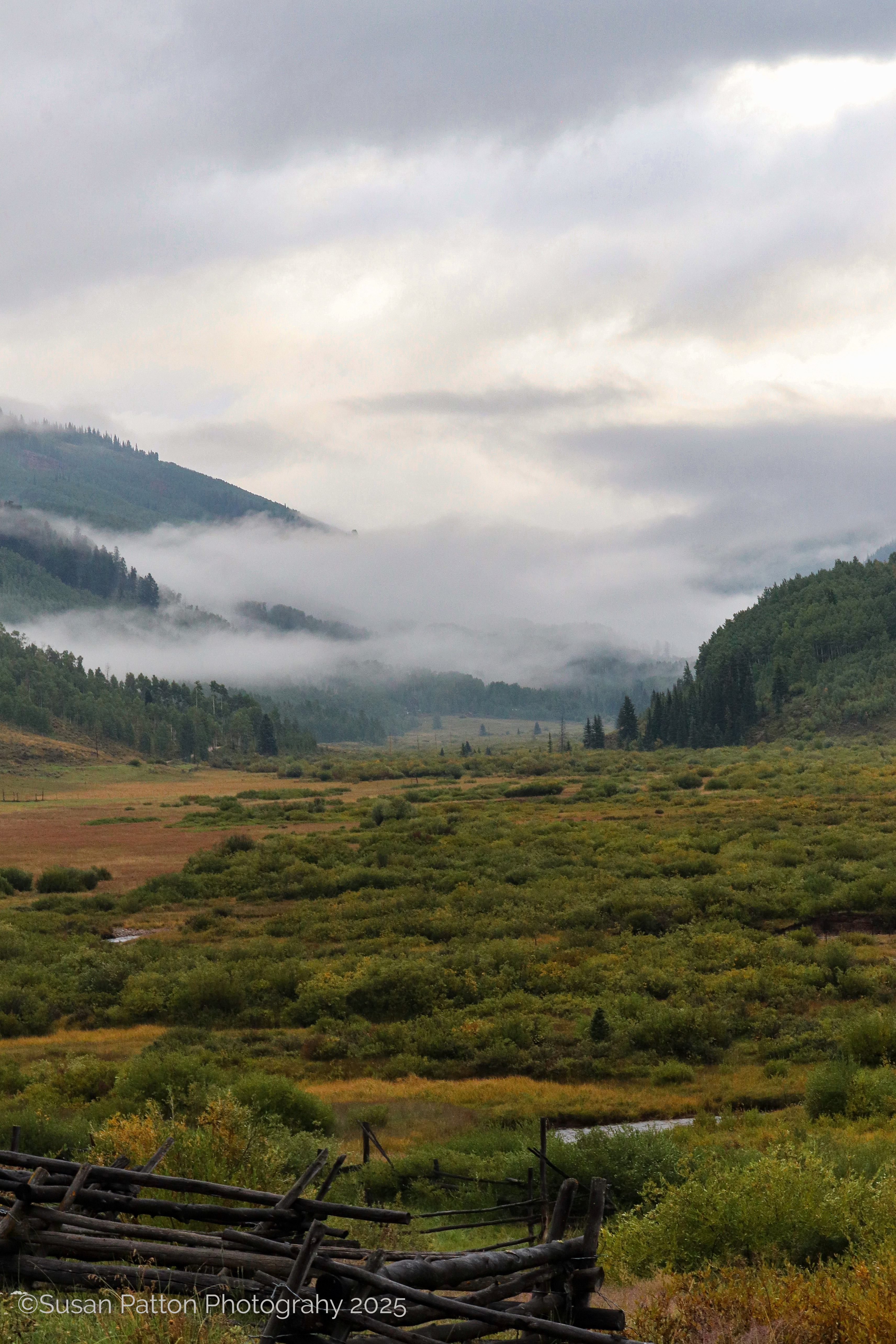 Cement Creek Ranch, Colorado photograph by Susan Patton