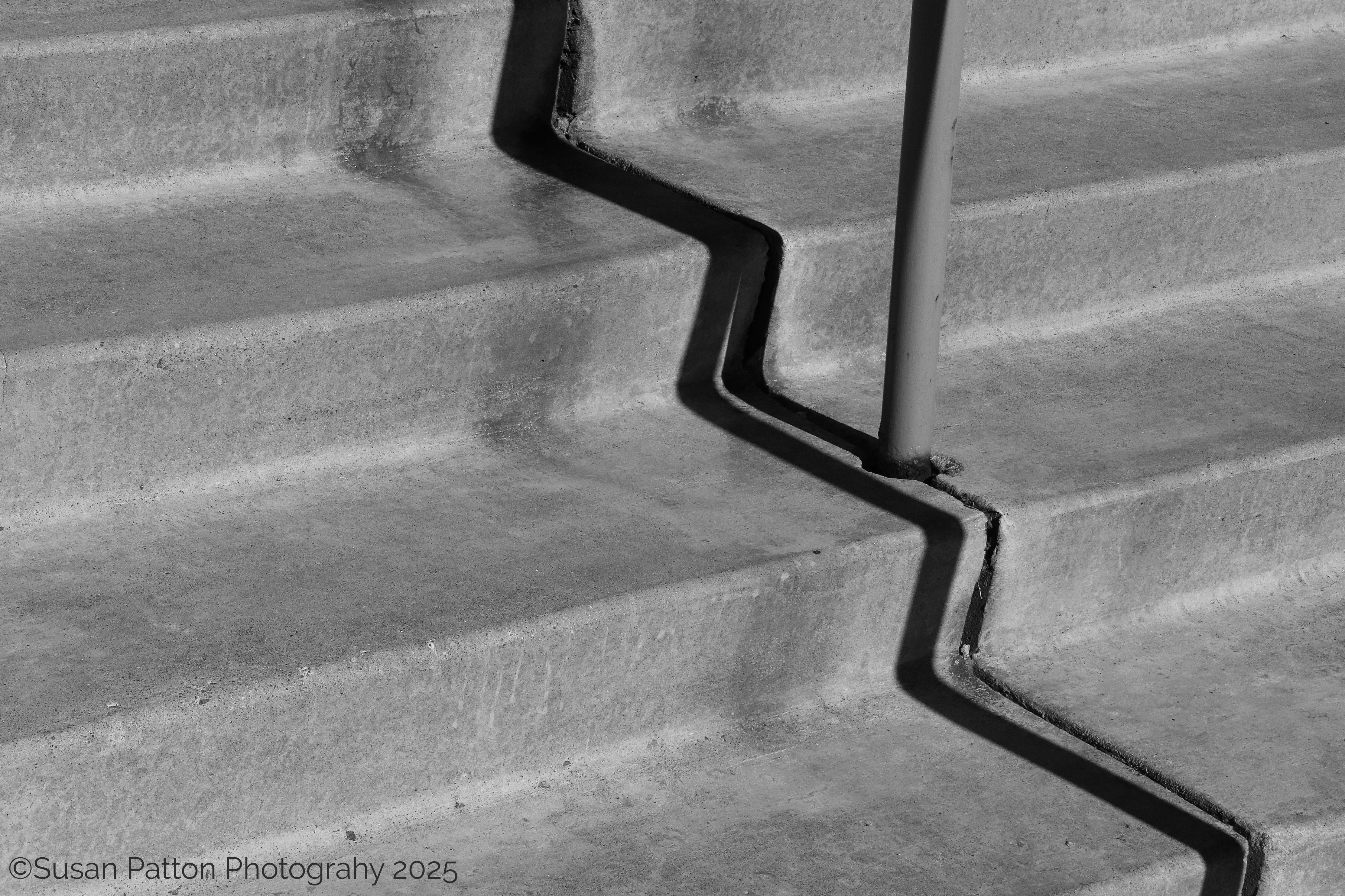 Stairs Shadow photograph taken by Susan Patton