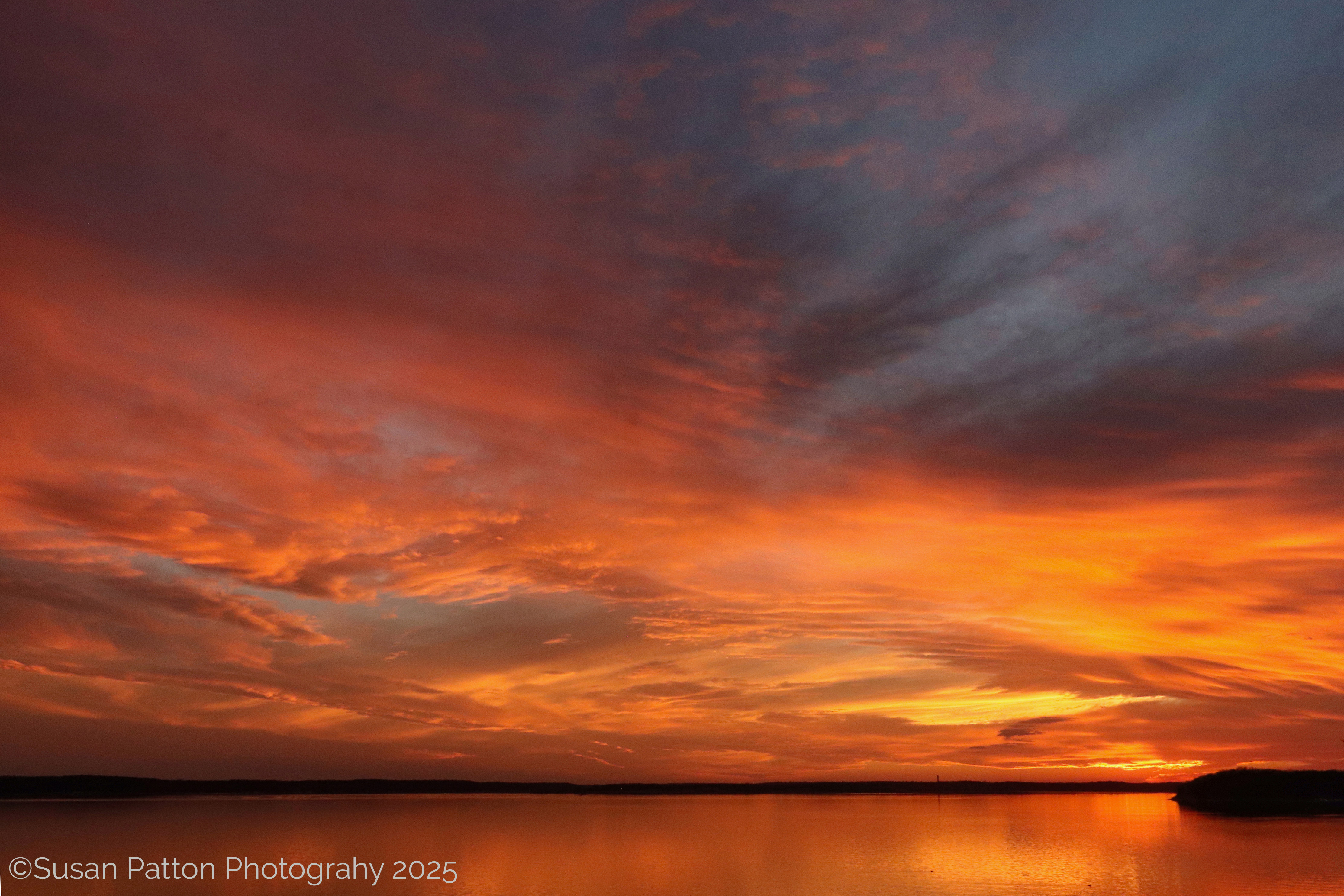 Sunset photograph taken by Susan Patton