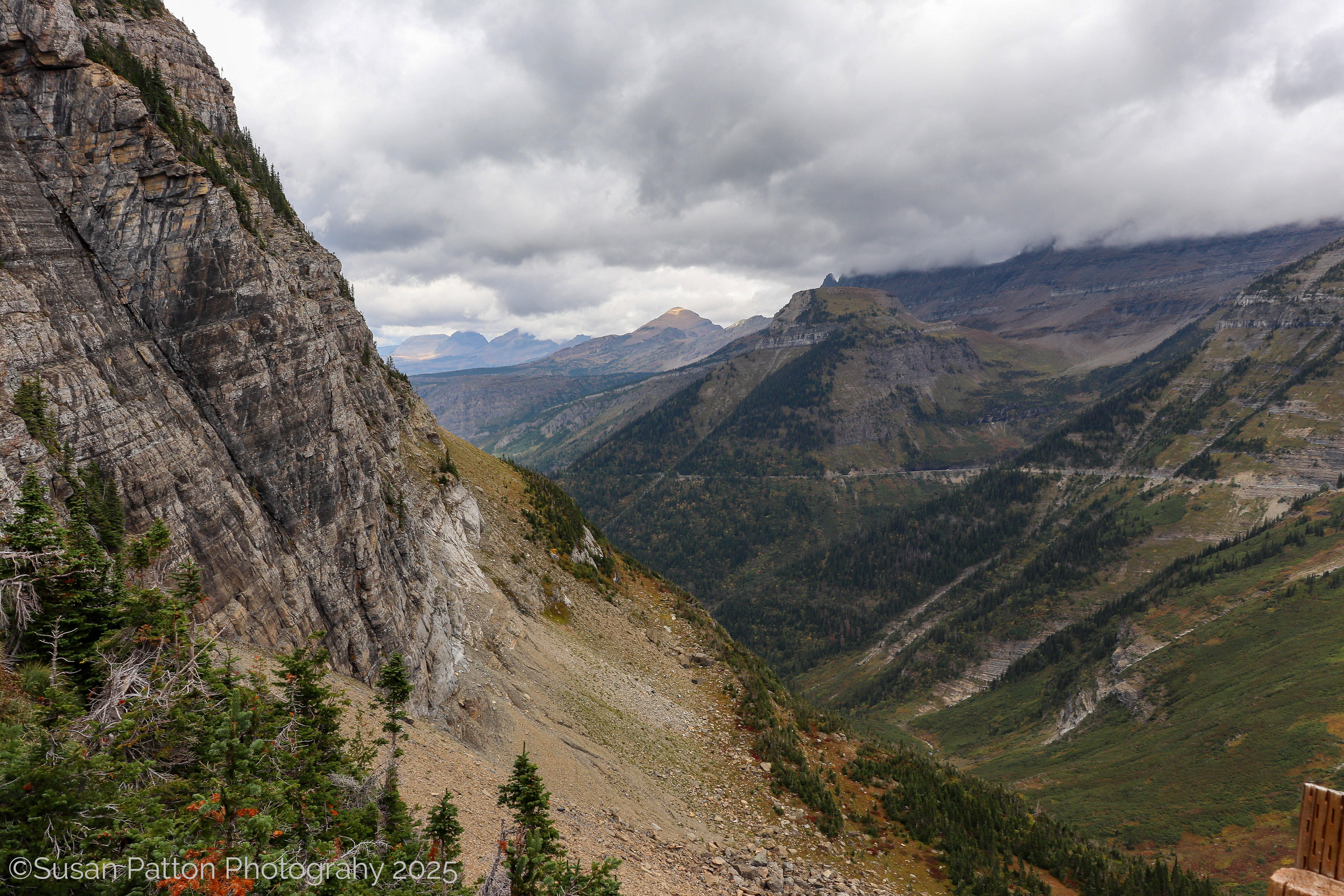 Going to the Sun Road photograph taken by Susan Patton