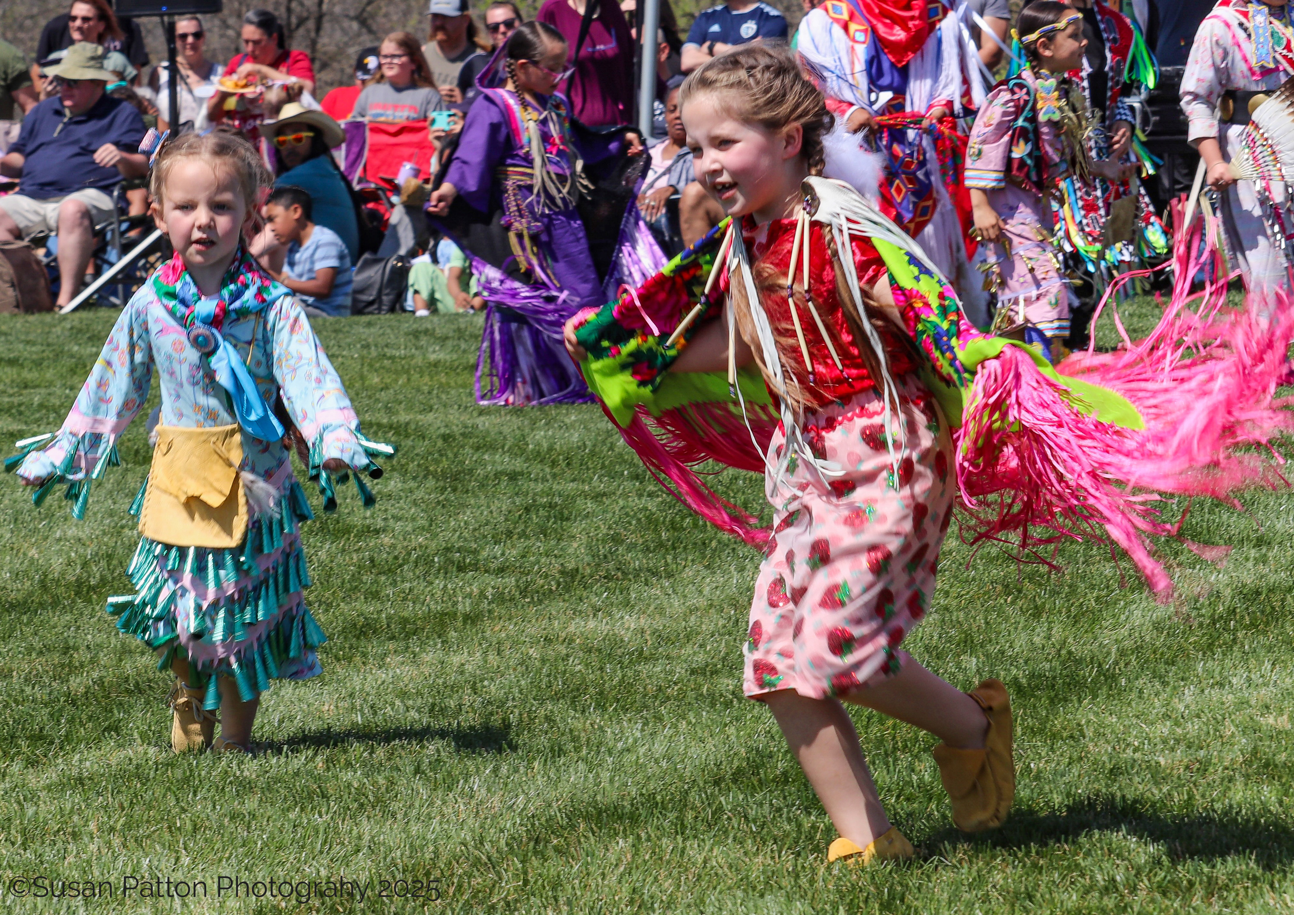 Native Dancers, KU Powwow photograph taken by Susan Patton