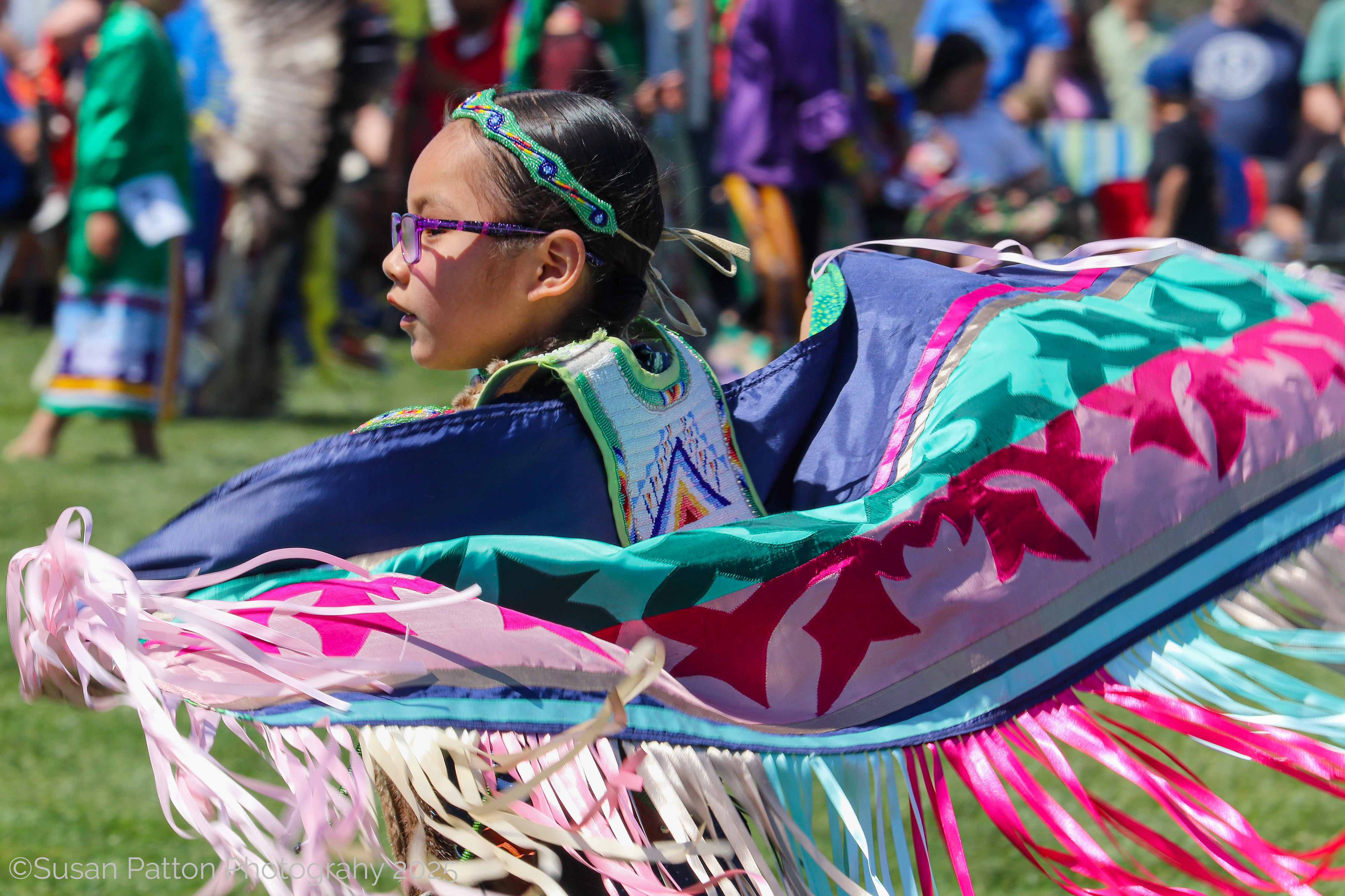 Native Dancer, KU Powwow photograph taken by Susan Patton