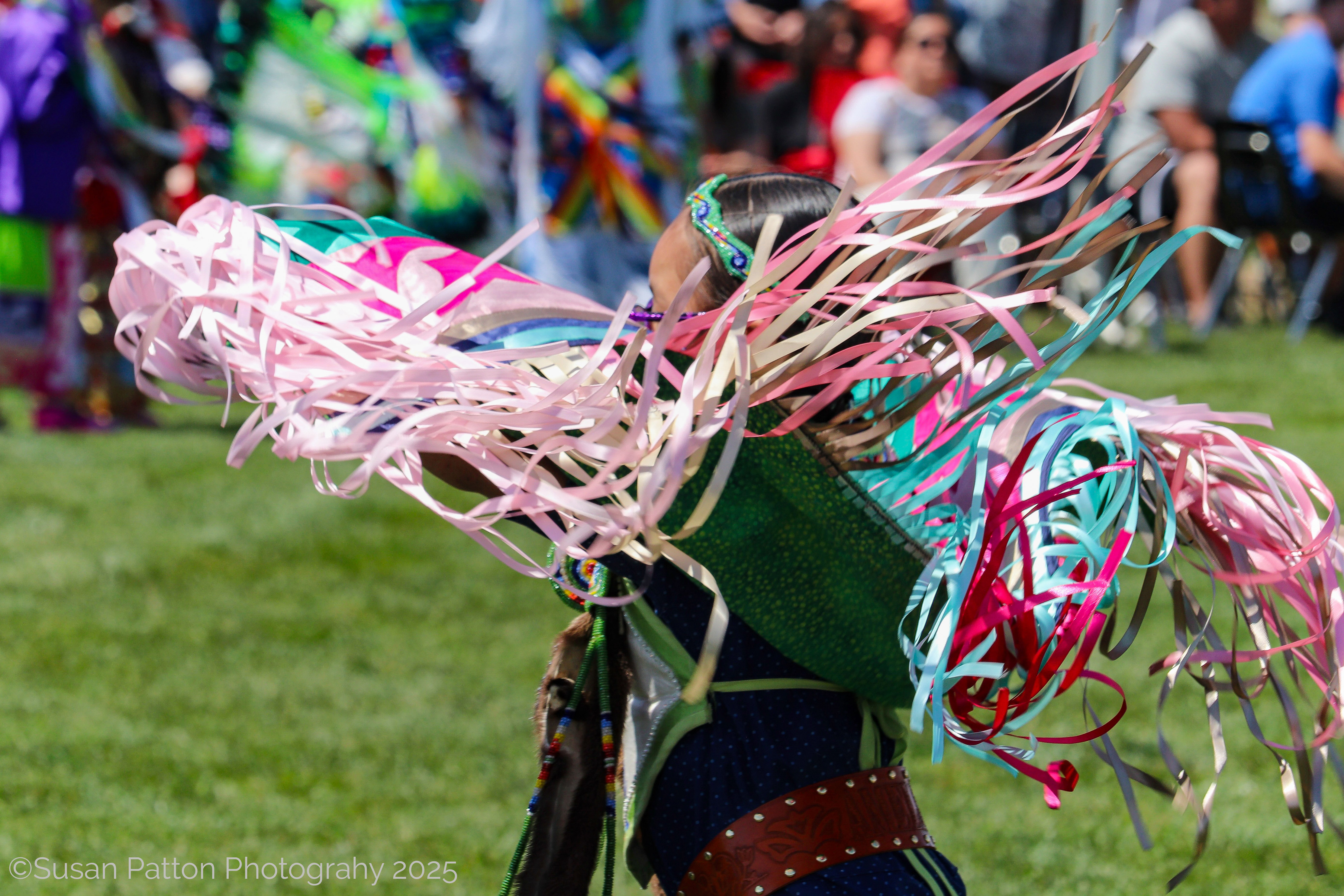 Native Dancer, KU Powwow photograph taken by Susan Patton