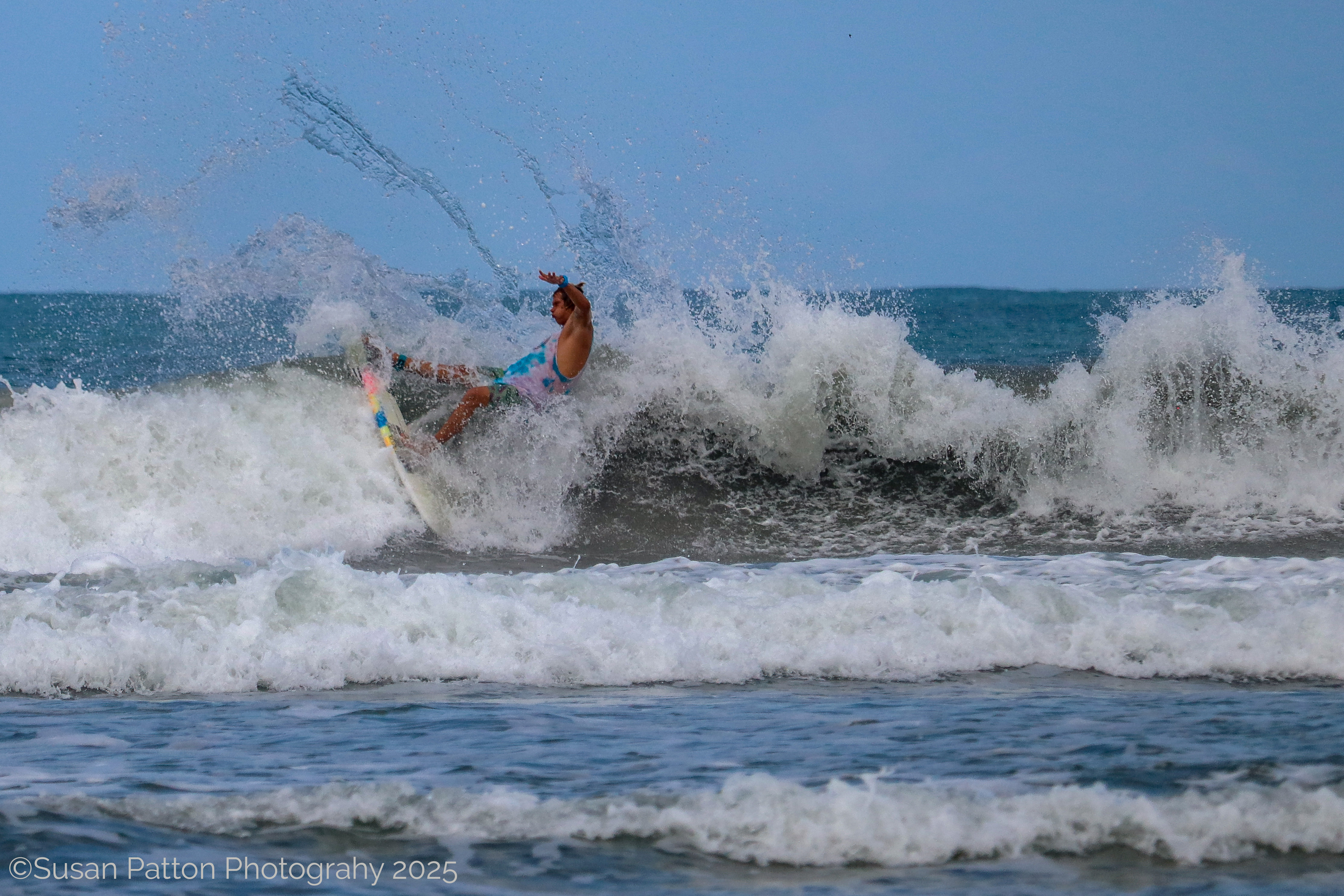 Surfer in Costa Rica photograph by Susan Patton