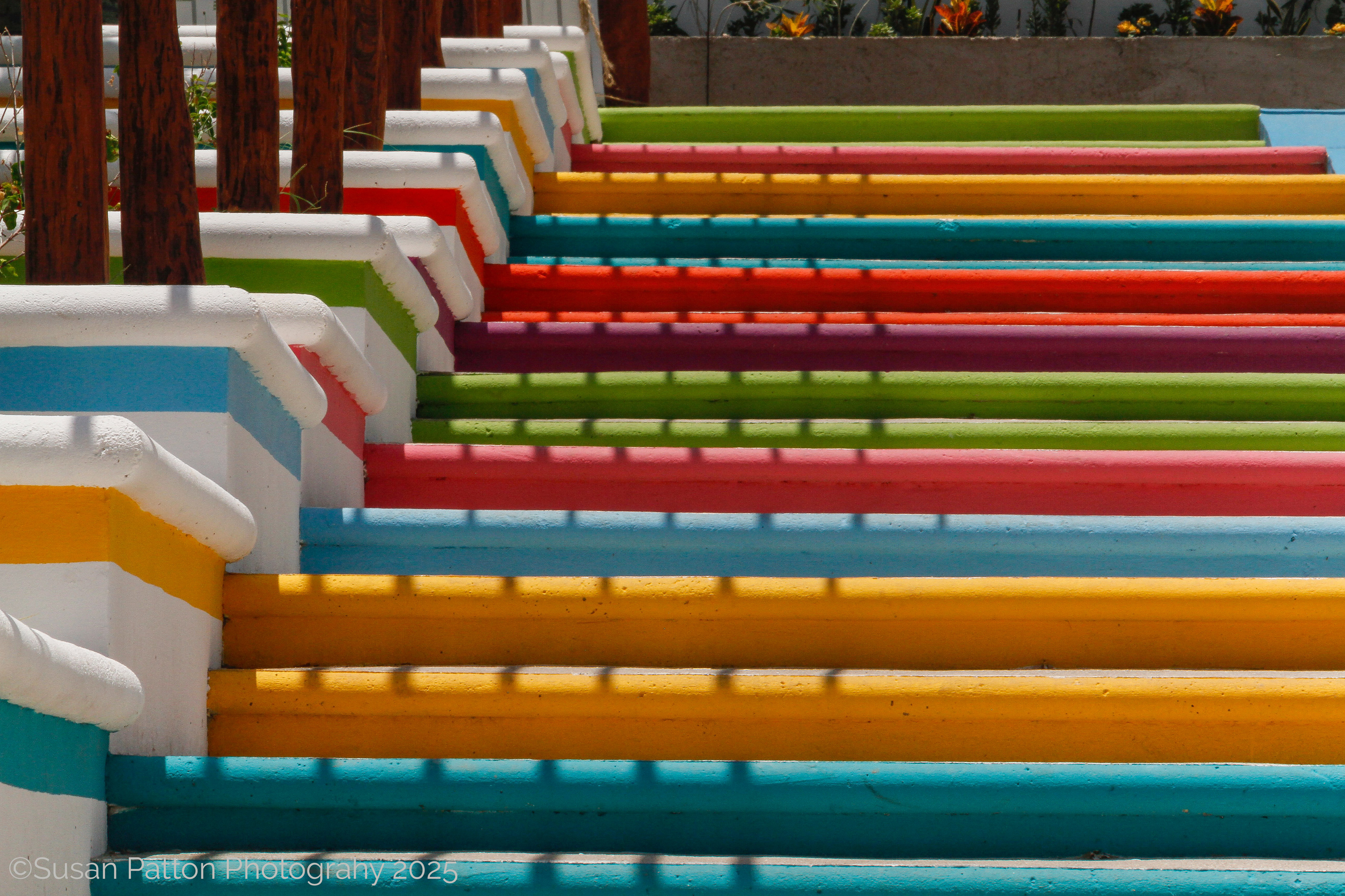 Cemetery Steps, Isla Mujeres, Mexico photograph taken by Susan Patton