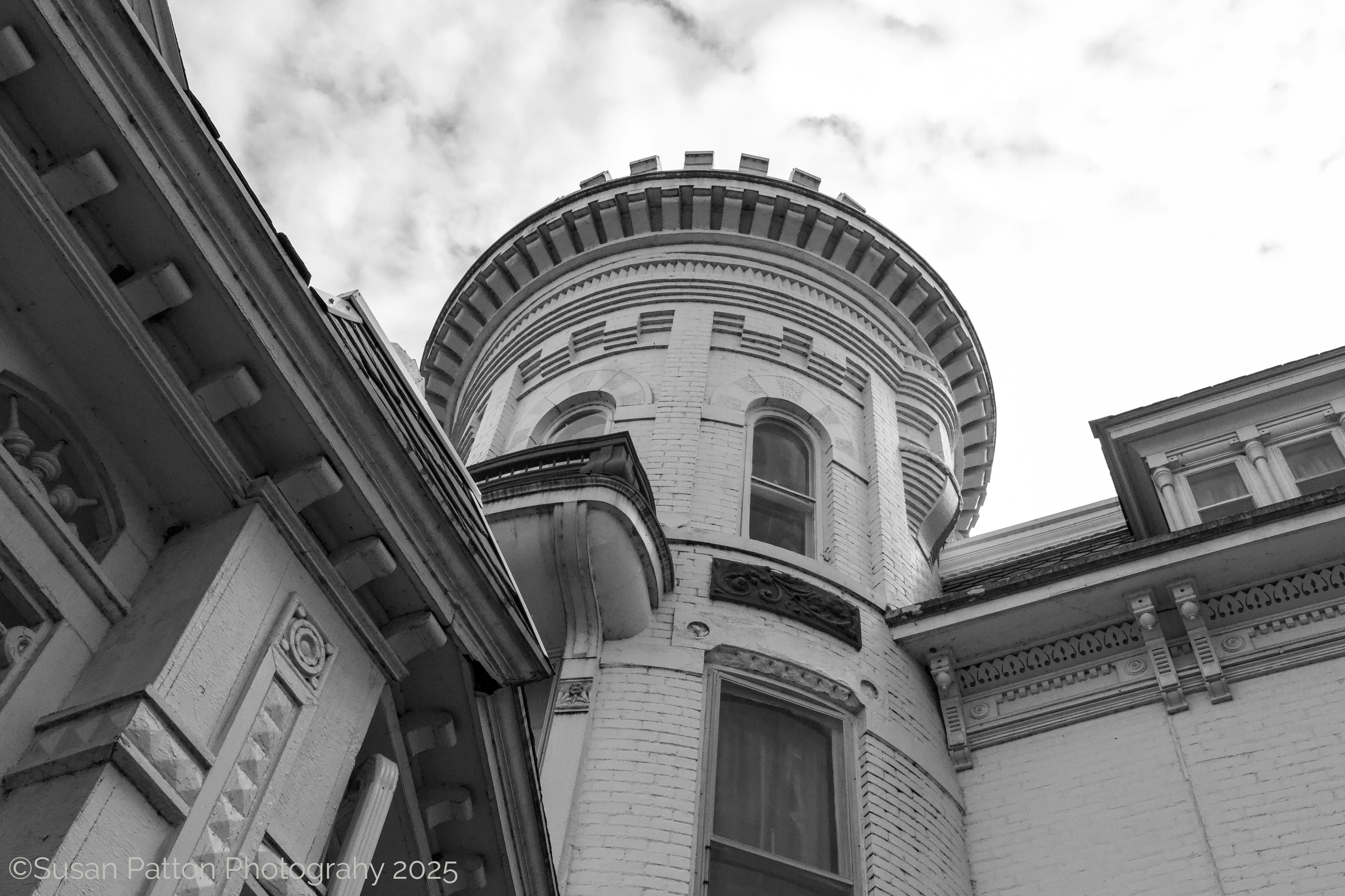 Atchison, Kansas Building Detail photograph taken by Susan Patton